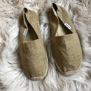 Tan diamond design Soludos • size 9